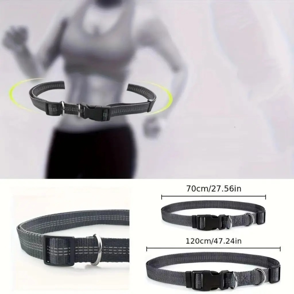 Elastic Hands-Free Running Dog Leash