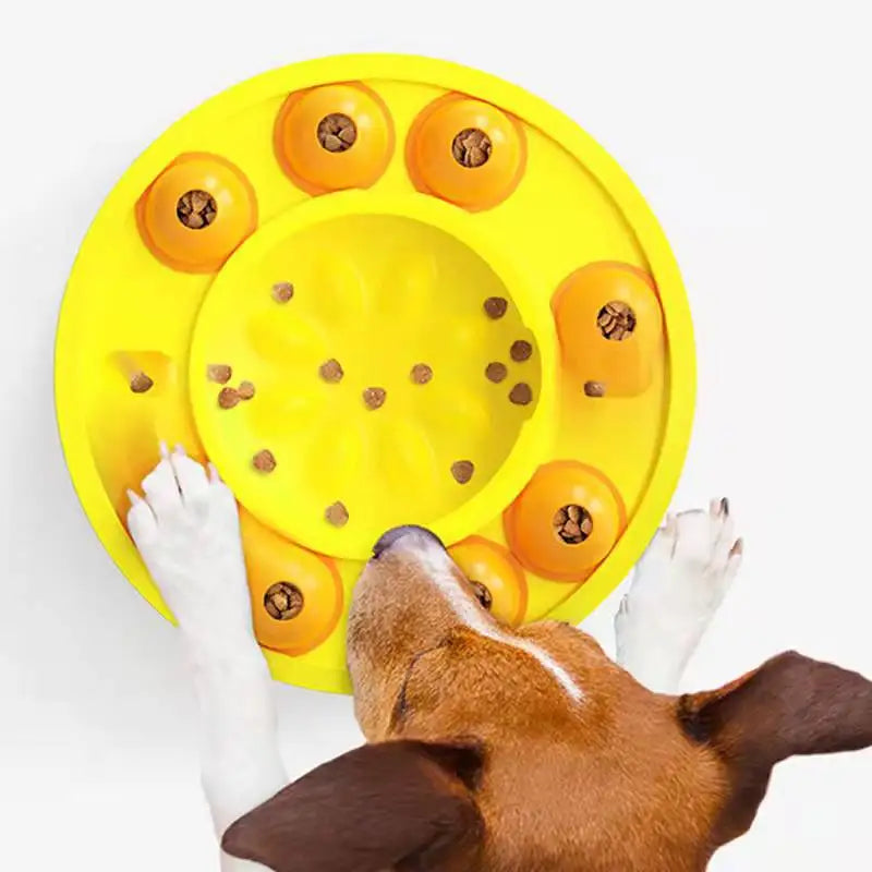 Interactive Dog Puzzle Feeder – Treat Dispenser for Smart Dogs