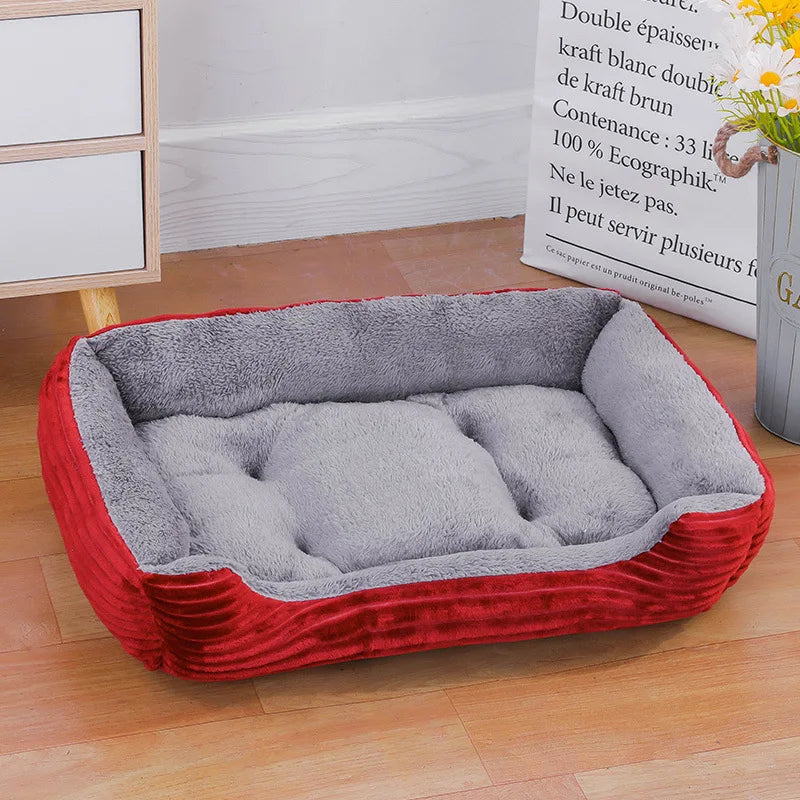 Cozy Waterproof Dog Bed β Soft & Warm for All Sizes