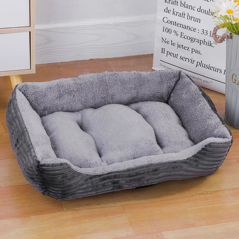 Cozy Waterproof Dog Bed β Soft & Warm for All Sizes