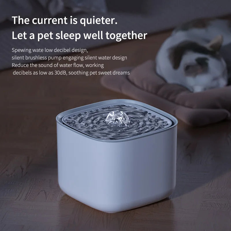 Fantastic Automatic Pet Water Fountain β 3L Quiet & Fresh Water Dispenser