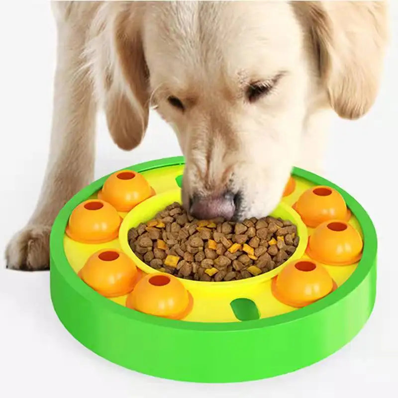 Interactive Dog Puzzle Feeder – Treat Dispenser for Smart Dogs