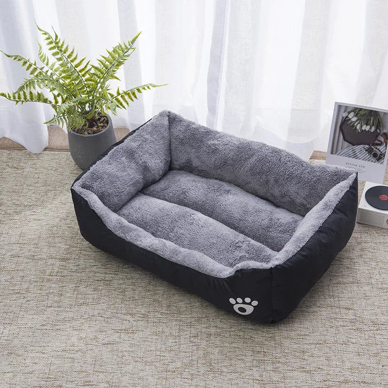 Cozy Waterproof Dog Bed β Soft & Warm for All Sizes