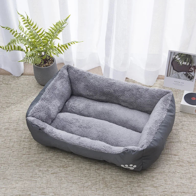 Cozy Waterproof Dog Bed β Soft & Warm for All Sizes