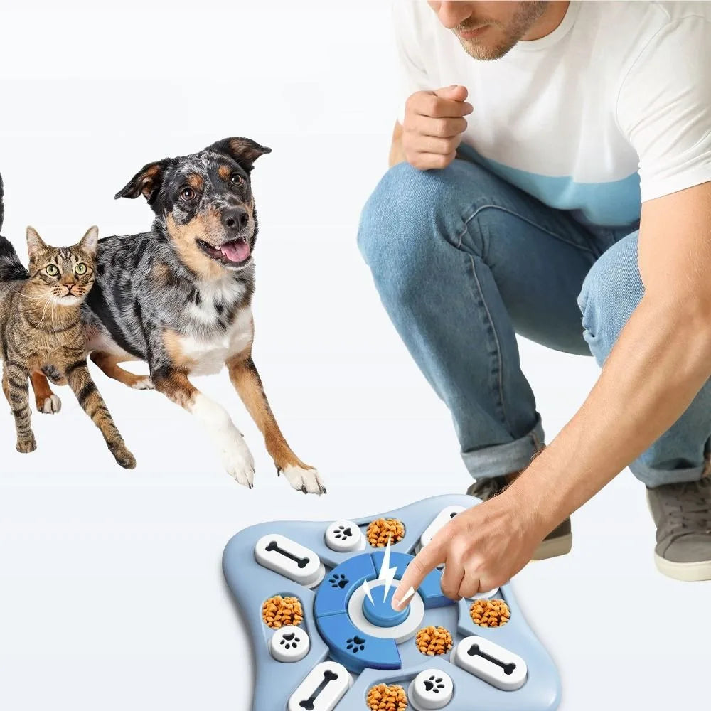 Interactive Sound Puzzle Feeder Toy for Dogs
