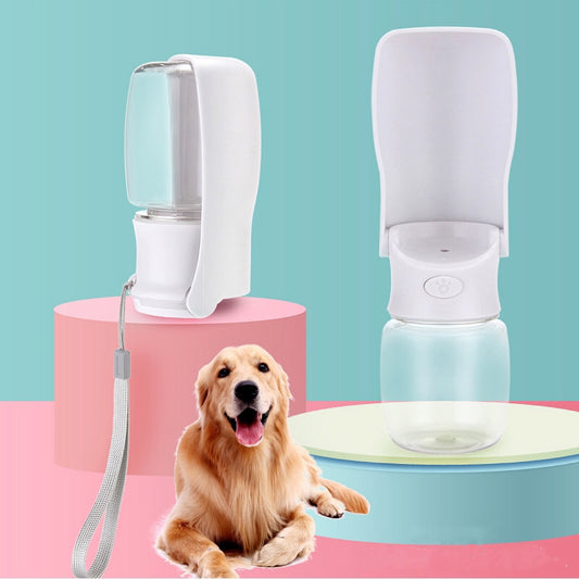 PORTABLE DOG WATER BOTTLE & DISPENSER EASY HYDRATION ON THE GO - BARKLYX