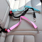 ADJUSTABLE DOG SEATBELT HARNESS FOR SAFE CAR TRAVEL - BARKLYX