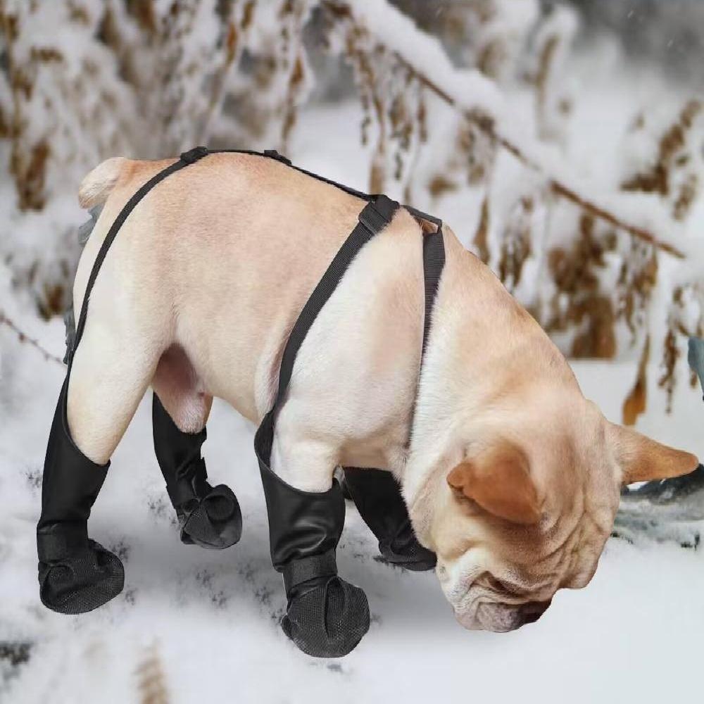 BREATHABLE WATERPROOF DOG BOOTS KEEP YOUR DOG'S PAWS SAFE AND COMFORTABLE - BARKLYX