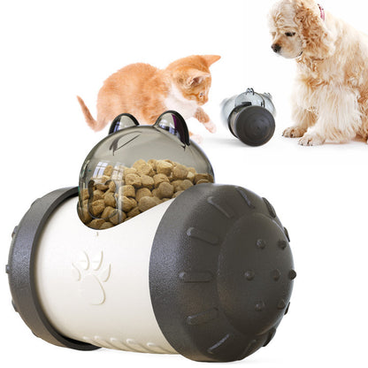 PLAYFEED INTERACTIVE PET FOOD DISPENSER BALL - FUN MEALTIME ACTIVITIES - BARKLYX