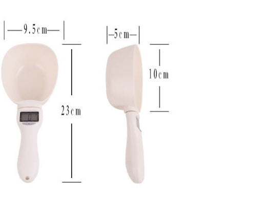 PET FOOD MEASURING SPOON PRECISE PORTIONS FOR HEALTHY FEEDING - BARKLYX