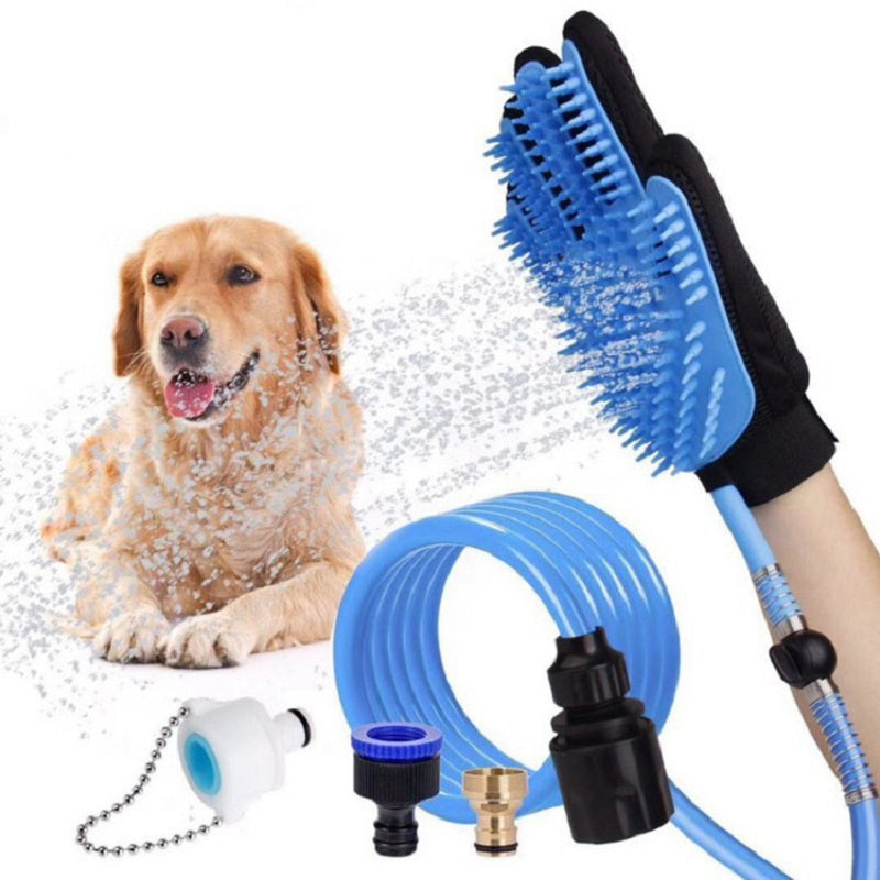 HANDHELD PET SHOWER SPRAYER EASY CLEANING AND COMFORT - BARKLYX