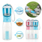 PORTABLE 3-IN-1 DOG WATER BOTTLE DRINK, FEED, AND CLEAN ON THE GO - BARKLYX