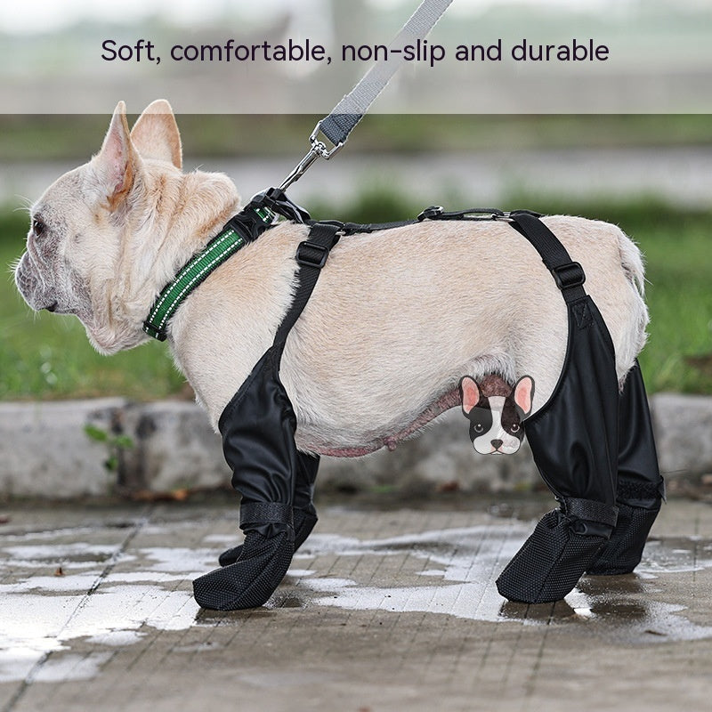 BREATHABLE WATERPROOF DOG BOOTS KEEP YOUR DOG'S PAWS SAFE AND COMFORTABLE - BARKLYX