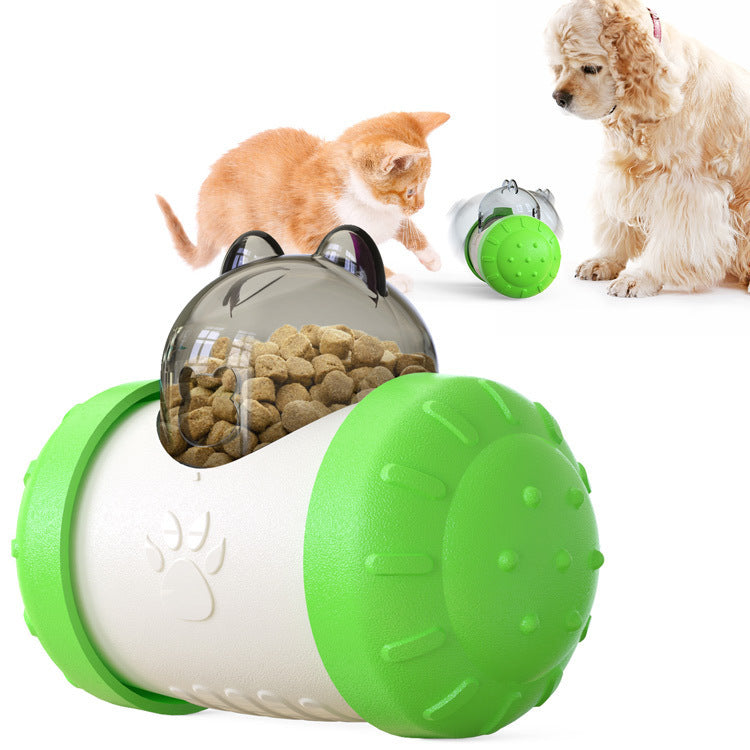 PLAYFEED INTERACTIVE PET FOOD DISPENSER BALL - FUN MEALTIME ACTIVITIES - BARKLYX