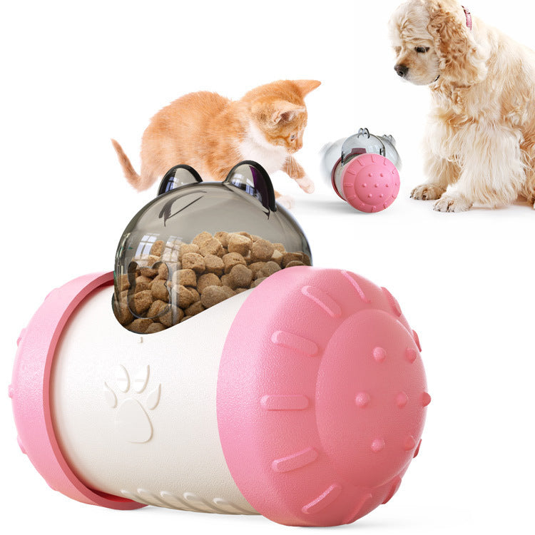 PLAYFEED INTERACTIVE PET FOOD DISPENSER BALL - FUN MEALTIME ACTIVITIES - BARKLYX