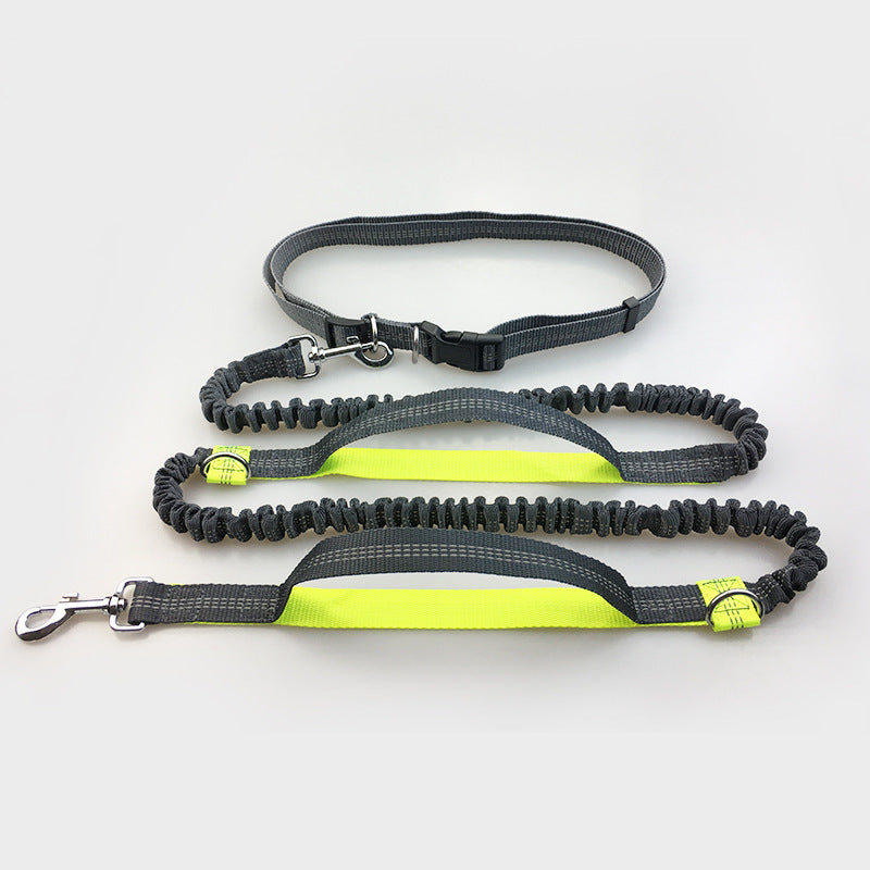 MULTI-FUNCTION REFLECTIVE DOG LEASH SAFE COMFORTABLE AND DURABLE - BARKLYX