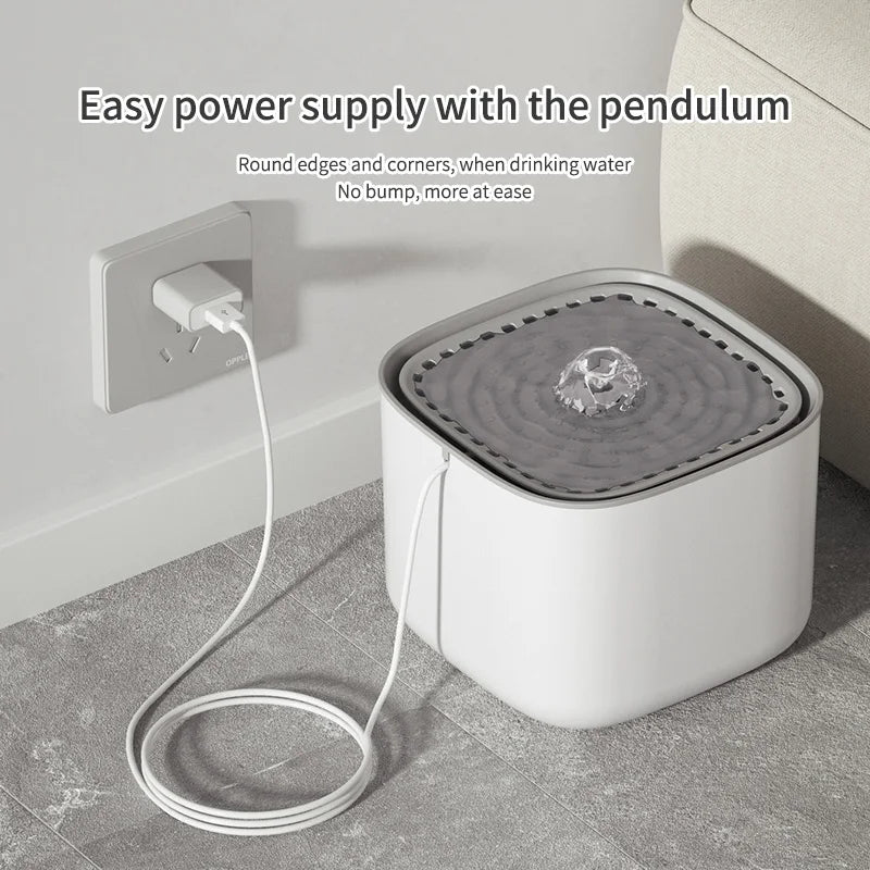 Fantastic Automatic Pet Water Fountain – 3L Quiet & Fresh Water Dispenser