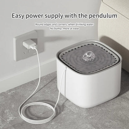 Fantastic Automatic Pet Water Fountain – 3L Quiet & Fresh Water Dispenser